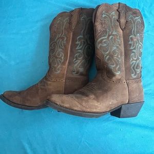 Justin Sorrel Apache Cowboy Boots